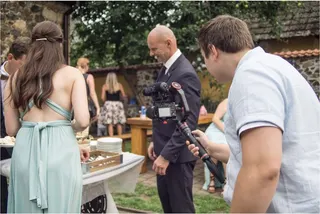 Svatba na místě Hrádecký Dvůr, příspěvek @mu_vids_ z roku 2020