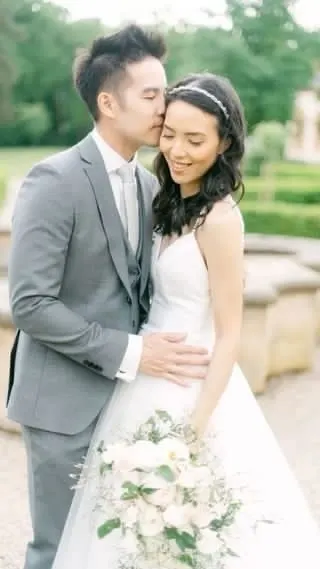 Svatba na místě Zámek Bon Repos, příspěvek @sweetchicweddings z roku 2022 (2. fotografie)