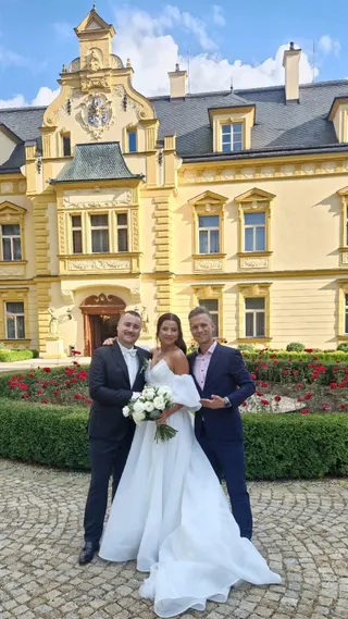 Svatba na místě Resort Sobotín (Simply Yes), příspěvek @lukec_art z roku 2023