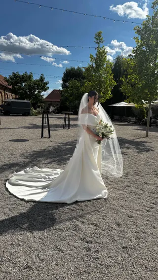 Svatba na místě Na Kmíně (Svatba s Míšou – Michaela Králiková Soukupová), příspěvek @michaela.koordinatorkasvateb z roku 2025