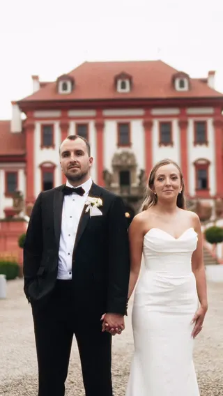 Svatba na místě Trojský zámek (Svatební koordinátorky), příspěvek @filip_raszka z roku 2025