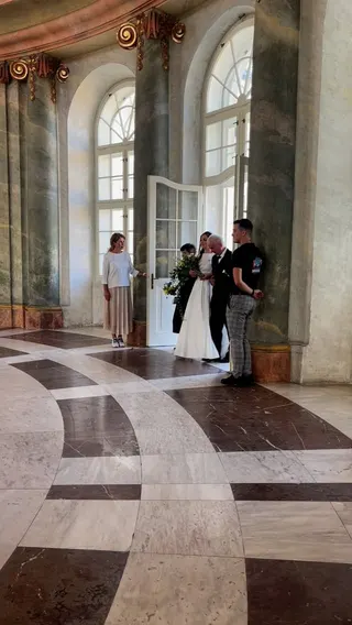 Svatba na místě Zámek Karlova Koruna, příspěvek @boys.and.roses z roku 2025
