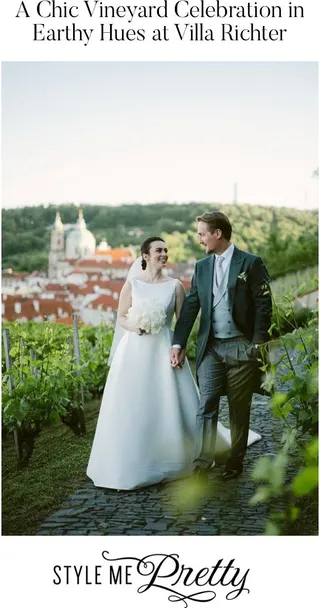 Svatba na místě Villa Richter (Exclusive Weddings in Prague by Andrea Haman), příspěvek @exclusiveweddingsinprague z roku 2025 (2. fotografie)