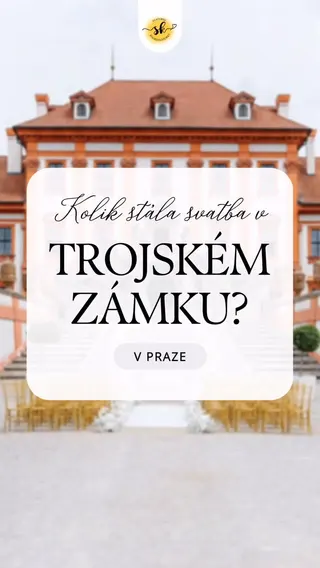 Svatba na místě Trojský zámek (Svatební koordinátorky), příspěvek @svatebni_koordinatorky z roku 2026