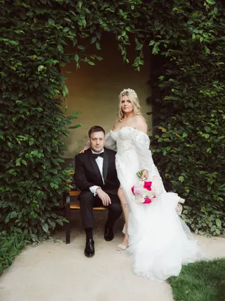 Svatba na místě Vrtbovská zahrada, příspěvek @alpweddings_ z roku 2026 (2. fotografie)
