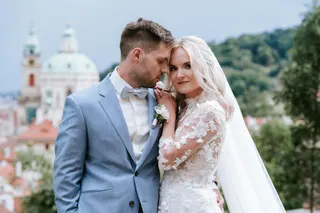 Svatba na místě Villa Richter, příspěvek @priessnitzstudio z roku 2026 (2. fotografie)