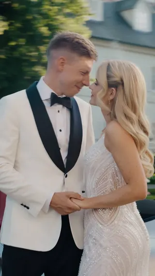 Svatba na místě Zámek Niměřice, příspěvek @by_poetryfilms z roku 2026