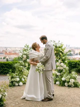 Svatba na místě Villa Richter, příspěvek @belles.events z roku 2026