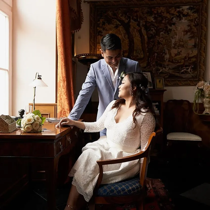 Novomanželé – Savoia Castle, Škvorec (My Prague Wedding)