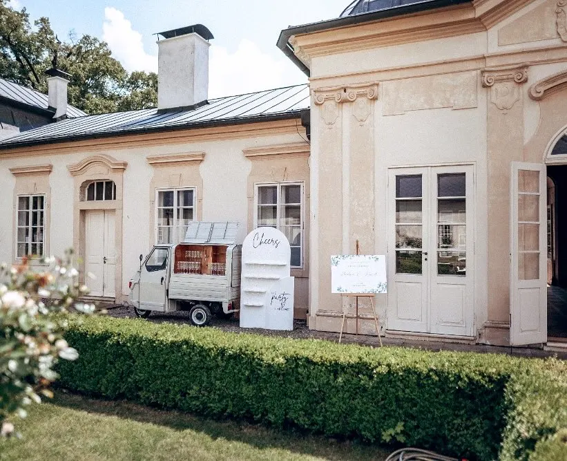 Z portfolia – Zámek Bon Repos, Stará Lysá (Svatební agentura BestSvatby, 2. fotografie)