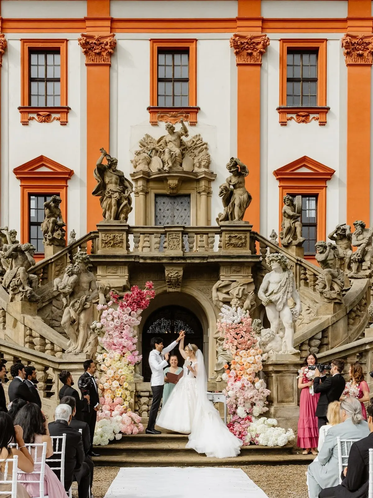 Z portfolia – Trojský zámek, Praha (Boutique Weddings)