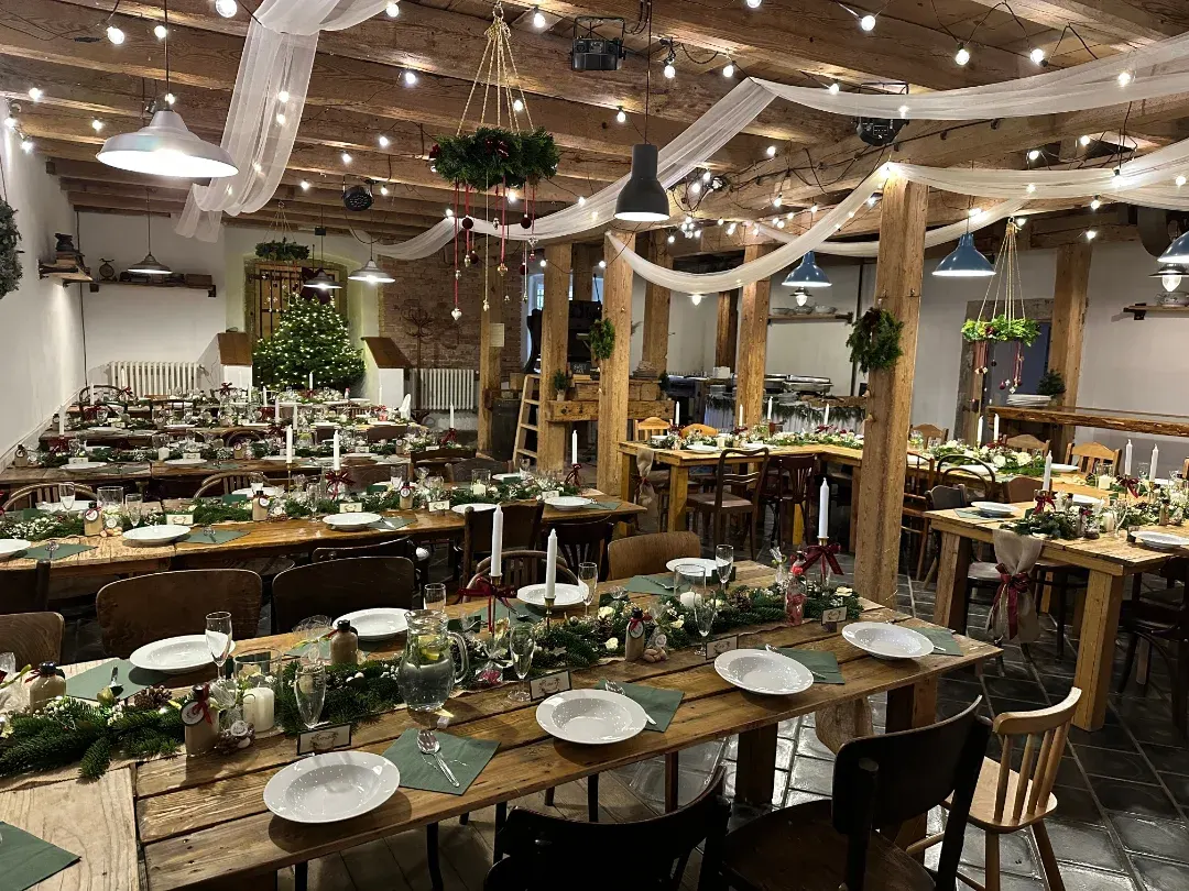 Interiér – Modrý mlýn, Byšice