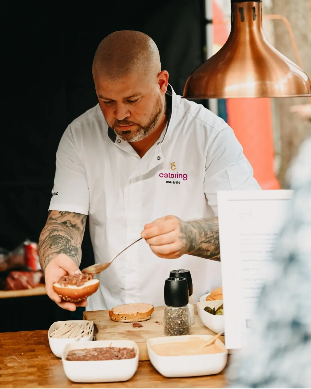 Ze svatebního portfolia: Con Gusto Catering (3. fotografie)