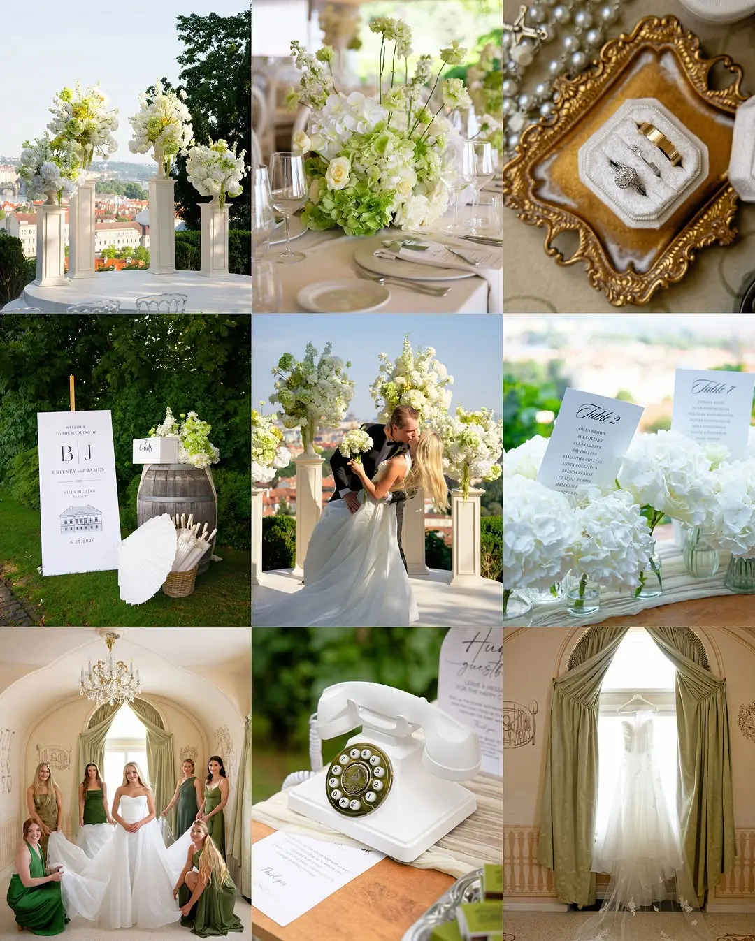 Z portfolia – Villa Richter, Praha (Royal Wedding by Kate, 2026)